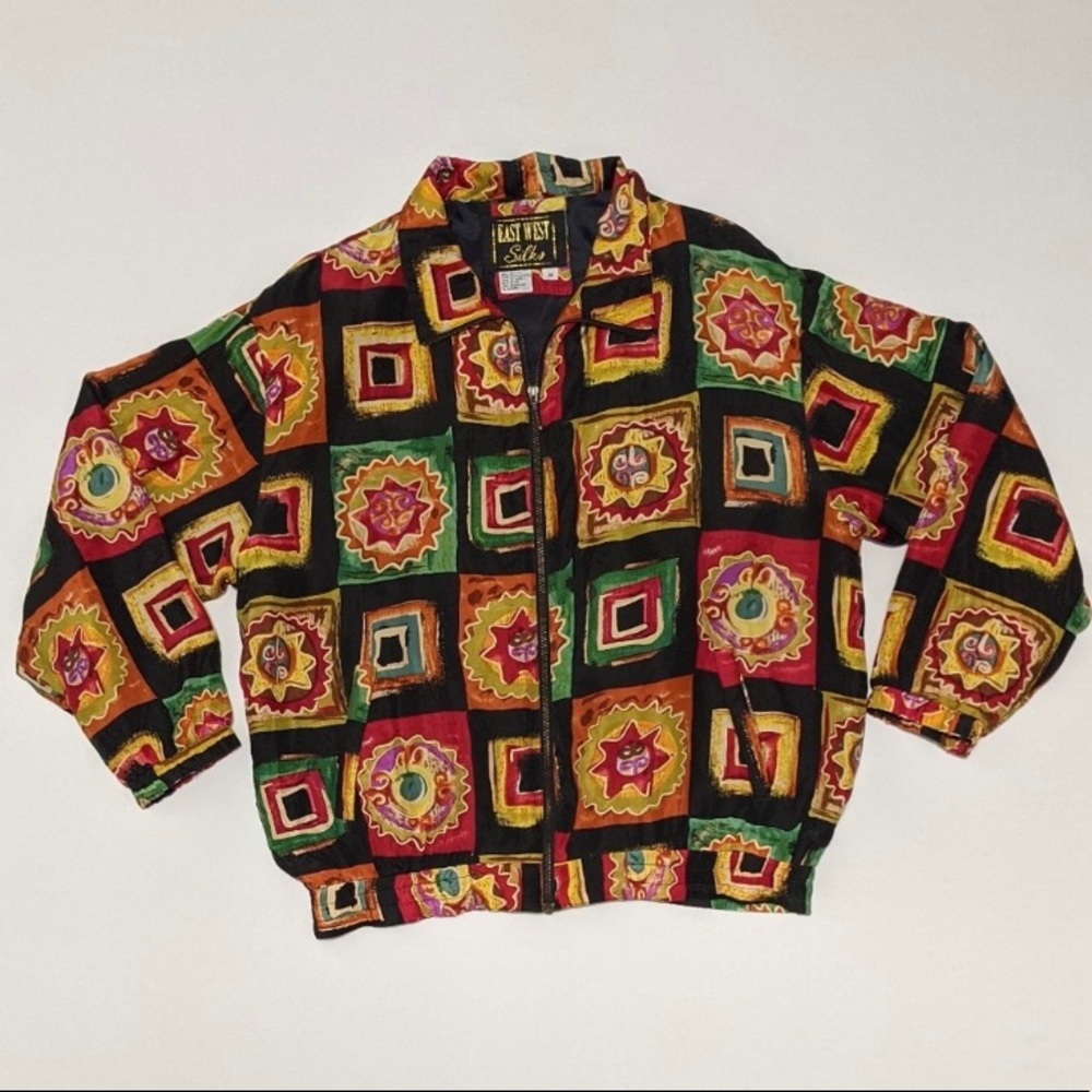 Vintage East West Silks 90’s Windbreaker Jacket